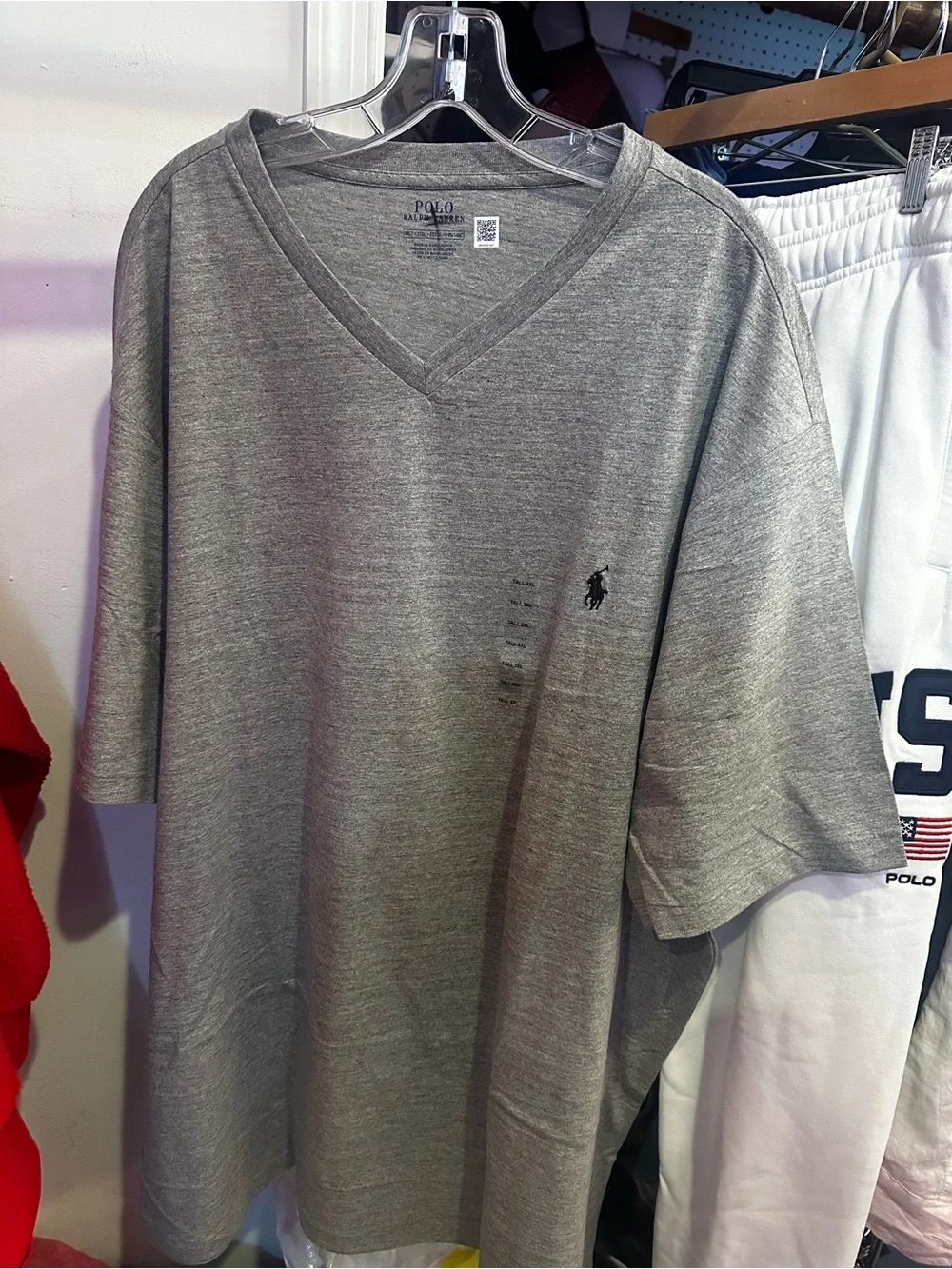 Polo Ralph lauren gray short sleeve t shirt